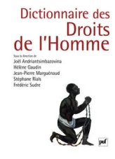 Dictionnaire des droits de l'homme