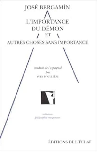 L'importance du démon et autres choses sans importance