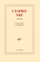 L'Esprit NRF: (1908-1940)