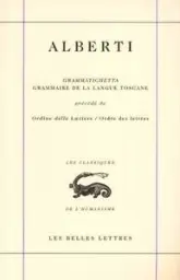 Grammaire de la langue toscane - Ordre des lettres