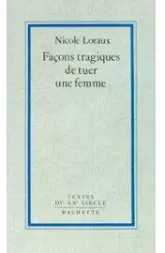 Façons tragiques de tuer une femme