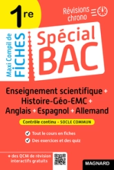 Spécial Bac Maxi Compil de Fiches contrôle continu 1re Bac 2023