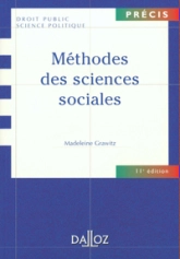 Méthodes des sciences sociales. 11e éd.