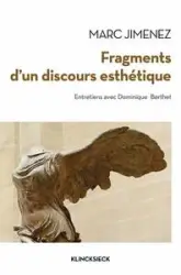 Fragments d'un discours esthétique