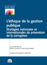 L'ÉTHIQUE DE LA GESTION PUBLIQUE