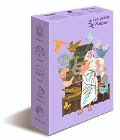 Coffret lilas grand format : Pythagore, Aristote, Galilée, Nietzsche, Simone Weil