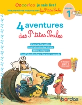 Cocorico Je sais lire! 1ères lectures avec les P'tites Poules-4 aventures des P'tites Poules Niv1 T1