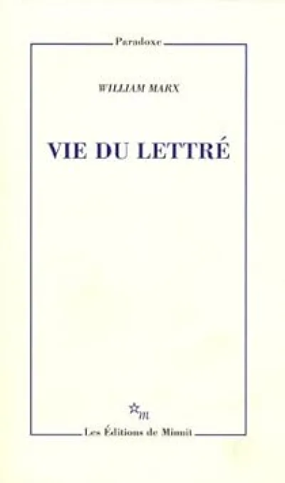 Vie du lettré