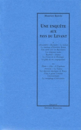 Une enquête aux pays du Levant