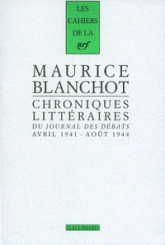 Chroniques littéraires du Journal des débats : Avril 1941-août 1944