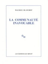 La communauté inavouable