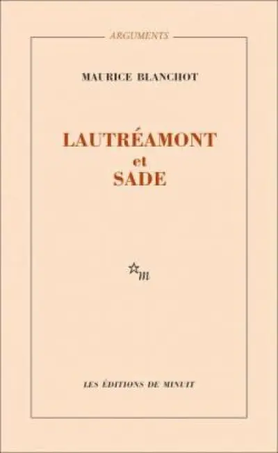 Lautréamont et Sade