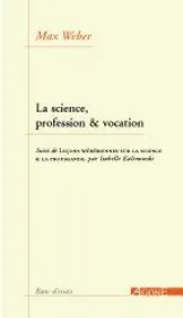 La Science,Profession et Vocation