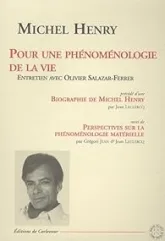 Pour une phénoménologie de la vie