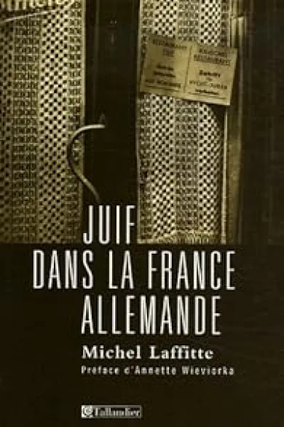 Juif dans la France allemande : Institutions, dirigeants et communautés au temps de la Shoah