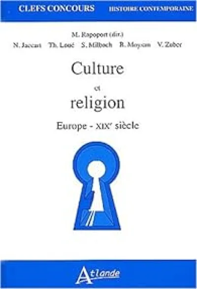 Culture et religion. Europe, XIXe siècle