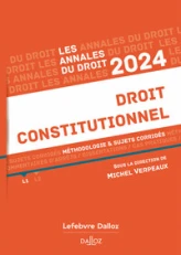 Les Annales du droit constitutionnel 2024