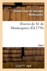 Montesquieu : Oeuvres complètes - Elibron Classics