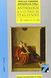 Anthologie de la littérature italienne, tome 1 : Des origines au XVe siècle