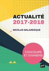 Actualité 2017-2018. Concours et examens