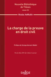 La charge de la preuve en droit civil - Volume 153