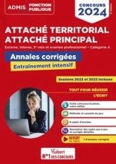 Concours Attaché territorial - Catégorie A - Annales corrigées