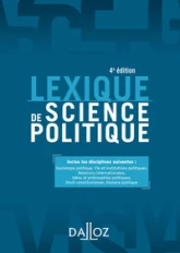 Lexique de science politique. 4e éd.