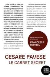 Cesare Pavese: Le carnet secret