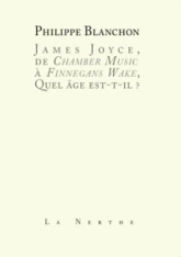 Joyce, de "Chamber Music" à "Finnegans Wake", Quel âge est-il ?