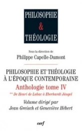 Philosophie et théologie à l'époquecontemporaine