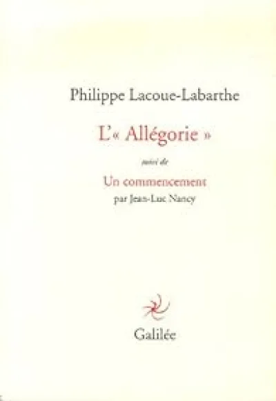 L'''Allégorie'' - Un commencement