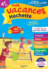 Mes Vacances Hachette - Du CE2 au CM1 - Cahier de vacances 2022