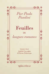 Feuilles de langues romanes