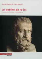 La qualité de la loi