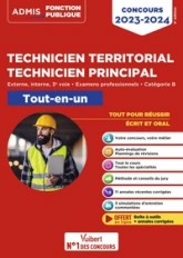 Concours Technicien territorial - Technicien principal - Catégorie B - Tout-en-un