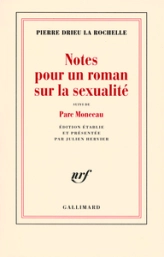 Notes pour un roman sur la sexualité - Parc Monceau