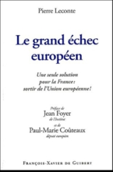 Le grand échec européen