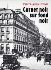 Carnet noir sur fond noir