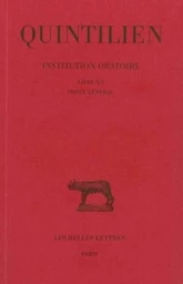 Institution oratoire : Livre XII - Index