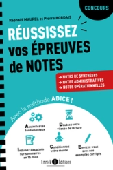 Réussissez vos épreuves de notes avec la méthode ADICE !