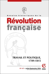 Annales historiques de la Révolution française, n°416