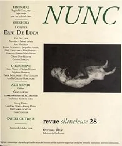 Nunc, n°28 : Erri de Luca