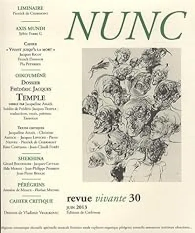 Nunc, n°30 : Dossier Frédéric Jacques Temple