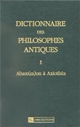 Dictionnaire des philosophes antiques