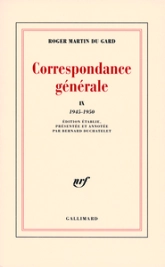 Correspondance générale, tome 9 : 1945-1950