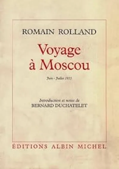 Voyage à Moscou : Juin-juillet 1935