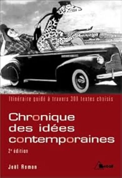 Chronique des idées contemporaines