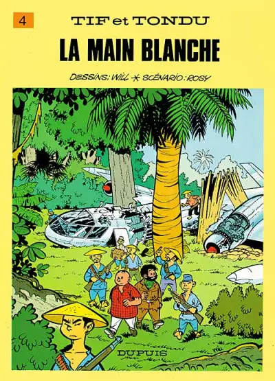 Tif et Tondu, Tome 4 : Tif et Tondu contre la main blanche