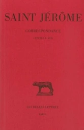 Correspondance, tome 1, lettres I-XXII