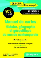 Manuel de cartes histoire géographie et géopolitique Monde contemporain